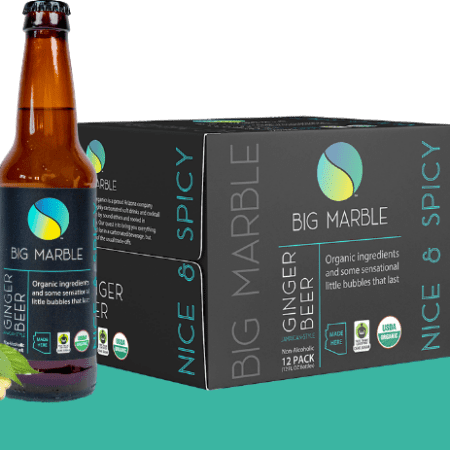 Big Marble Organic Ginger Beer